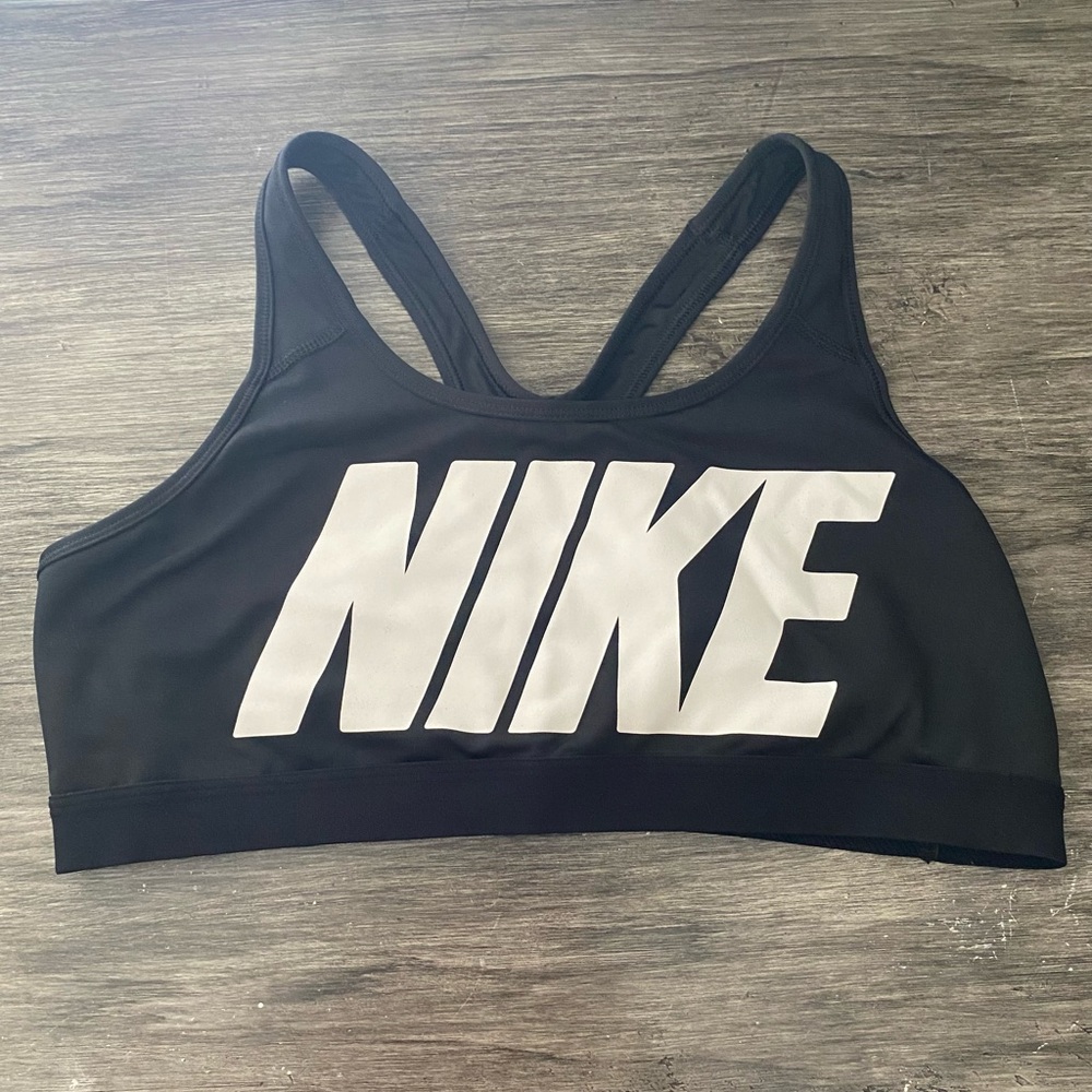 Black Nike Sports Bra